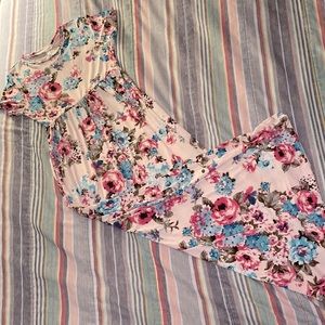 EUC Women’s PinkBlush Maternity maxi dress size S